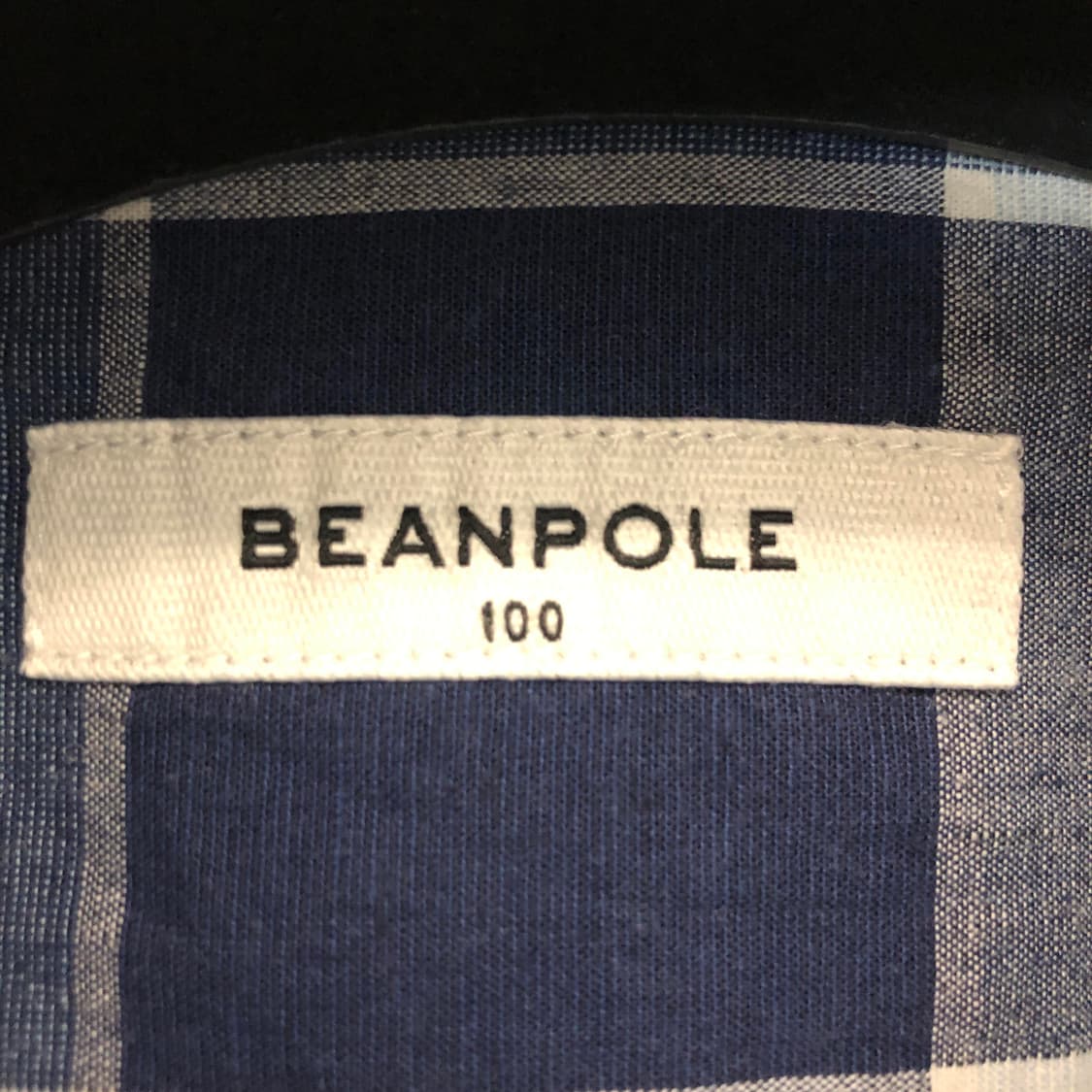 빈폴 자수로고 린넨 반팔셔츠 100 상품이미지5