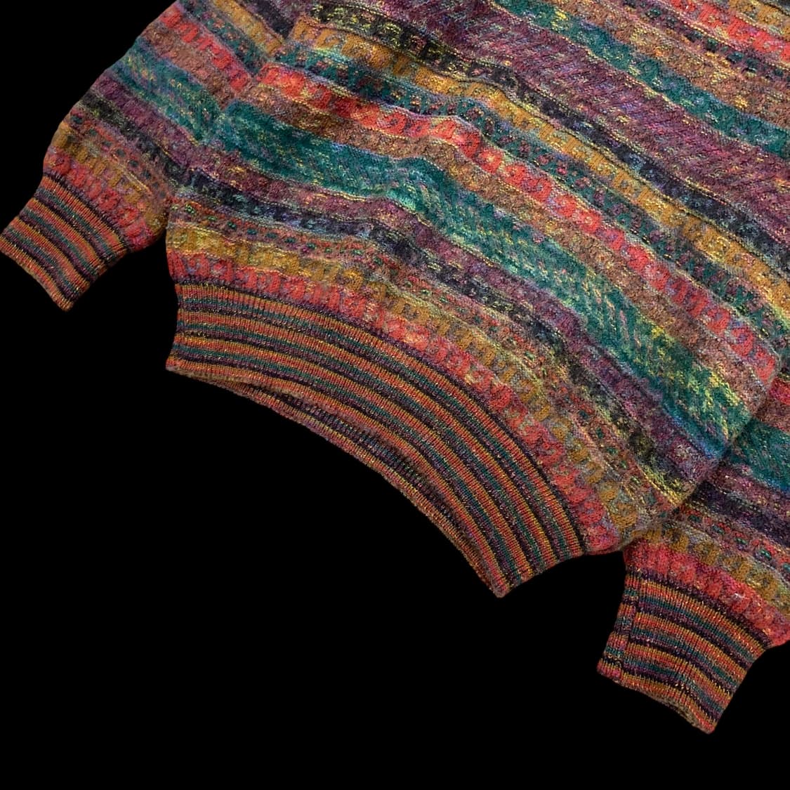 미쏘니 90s 빈티지 울 니트 상품이미지4