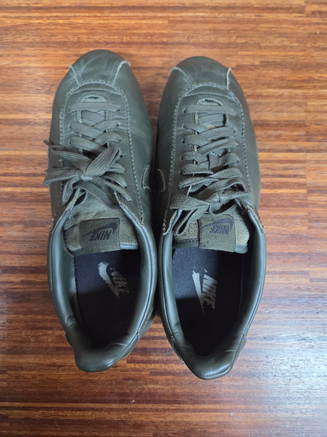 나이키 빈티지 코르테즈 레더 딥카키 285 상품이미지1