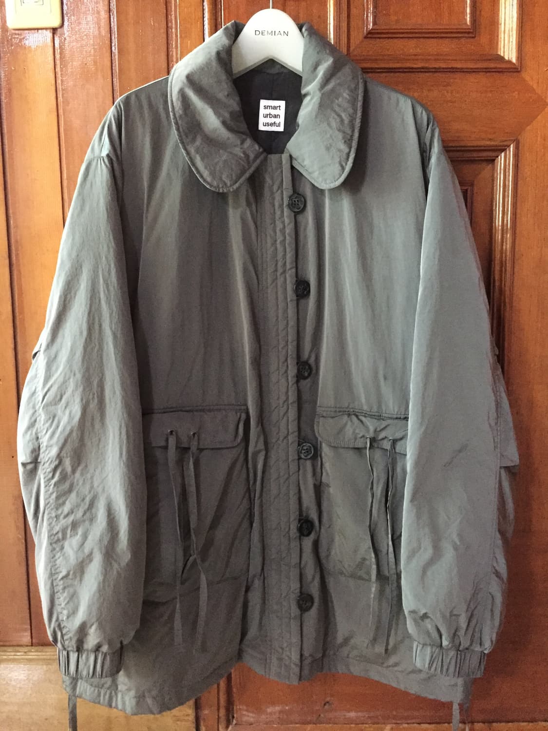 코이세이오 스마트어반유즈풀 봄버 자켓 차콜 상품이미지2