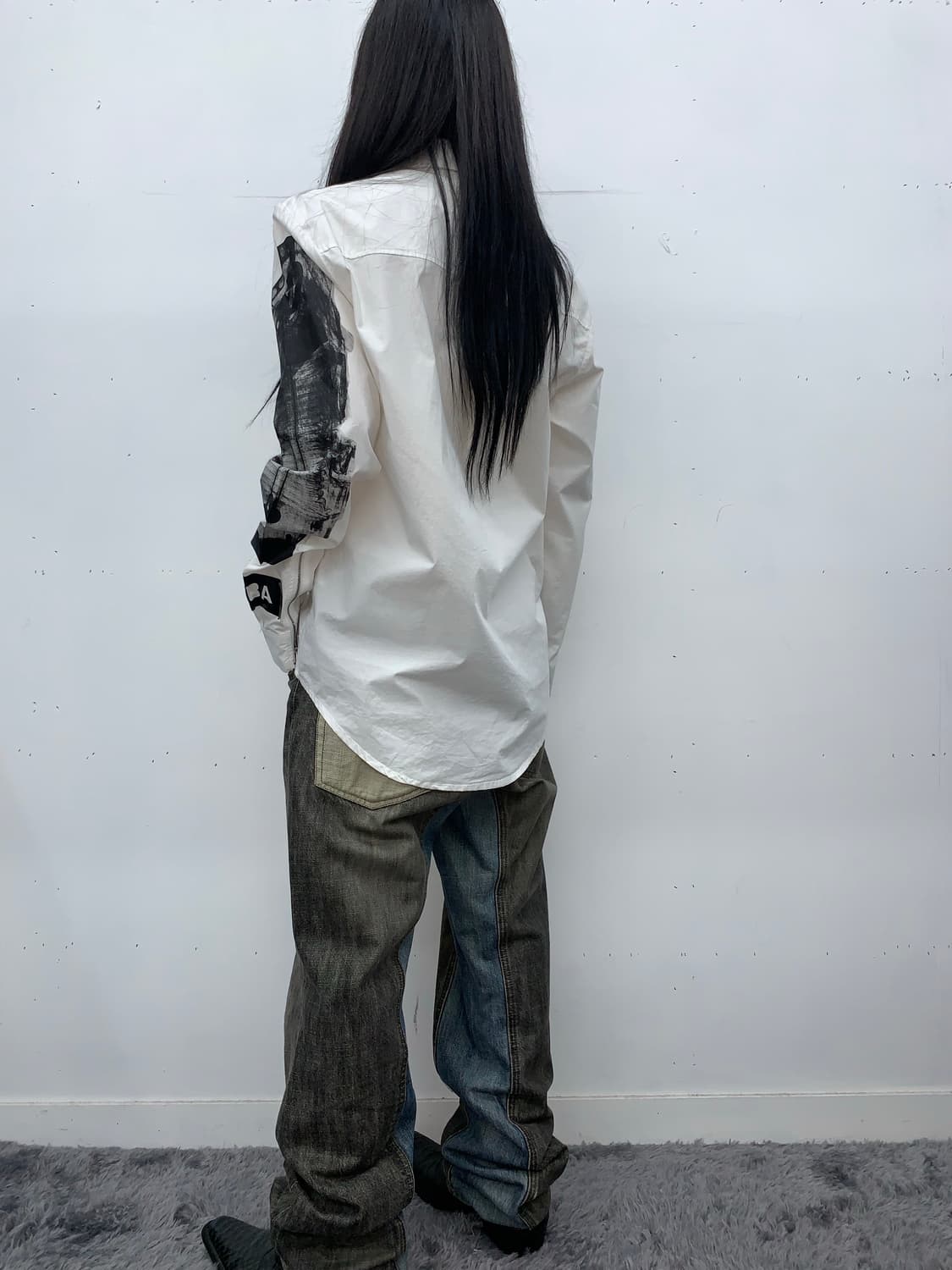 Hood by air 트롱프뢰유 셔츠 상품이미지3