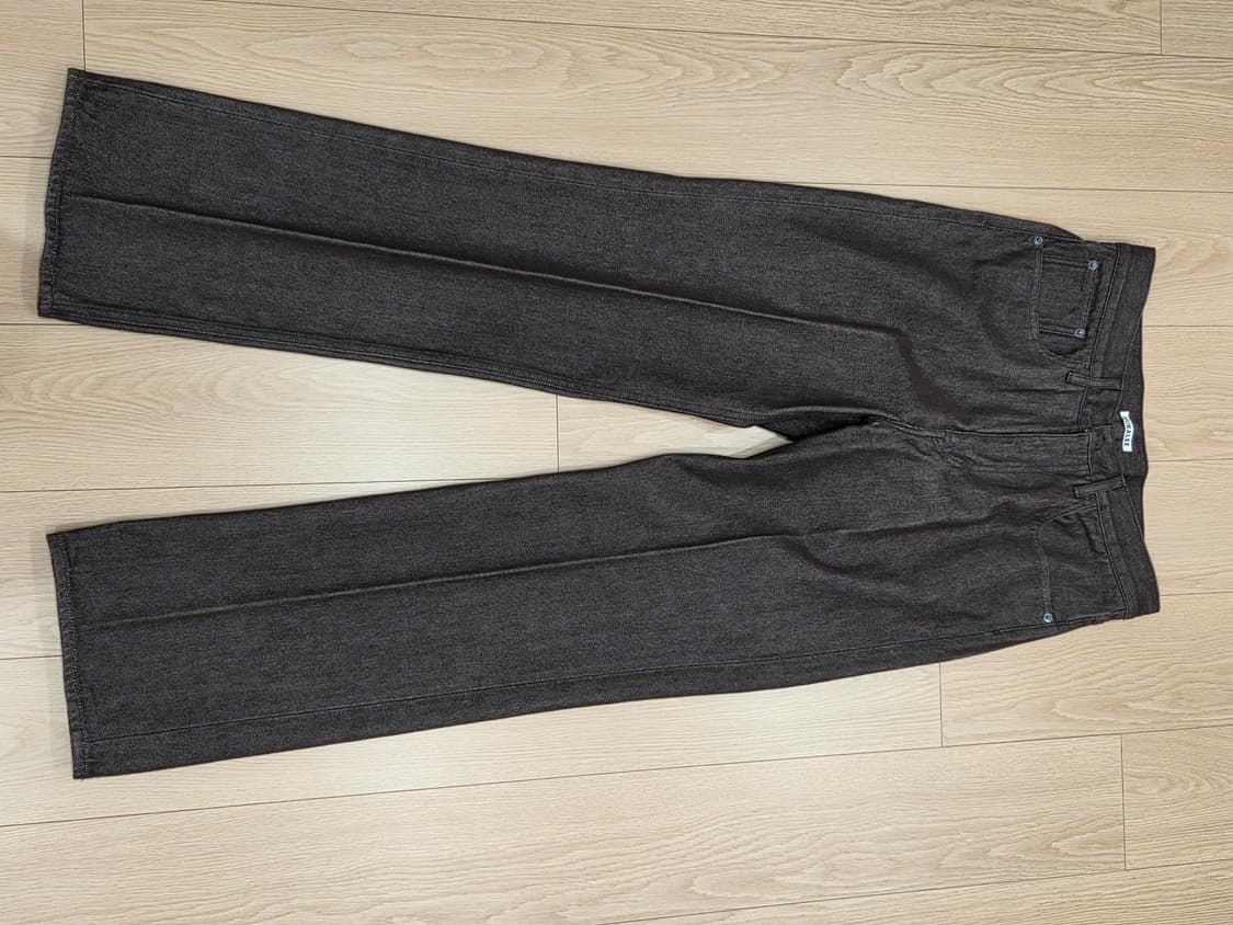 하드 트위스트 데님 5P 팬츠 브라운 상품이미지6