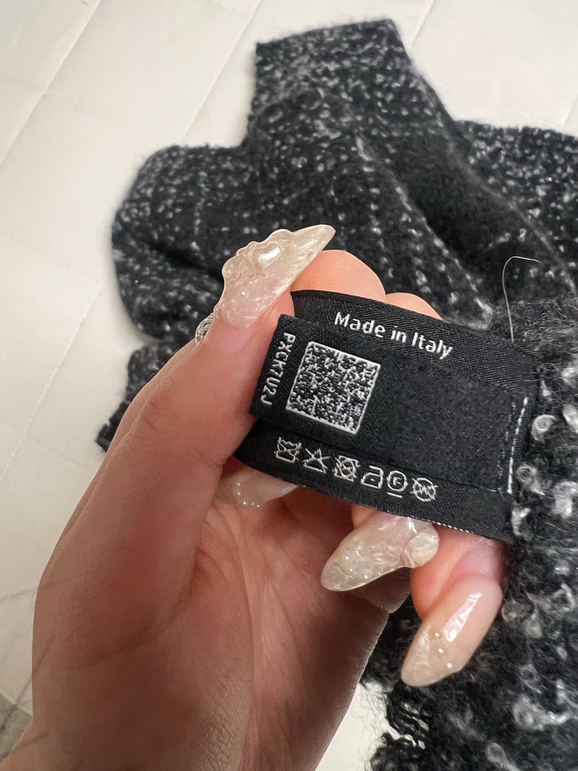 샤넬 캐시미어 머플러 정품 상품이미지3