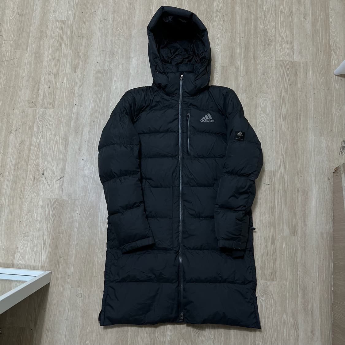 아디다스 덕다운 후드 롱패딩 S/90  상품이미지1