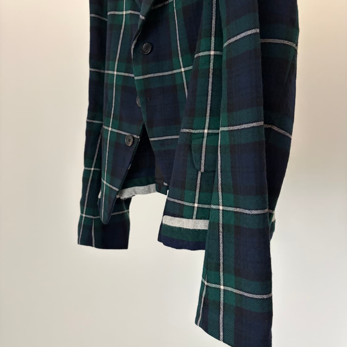 Round Cut Check Jacket 상품이미지4