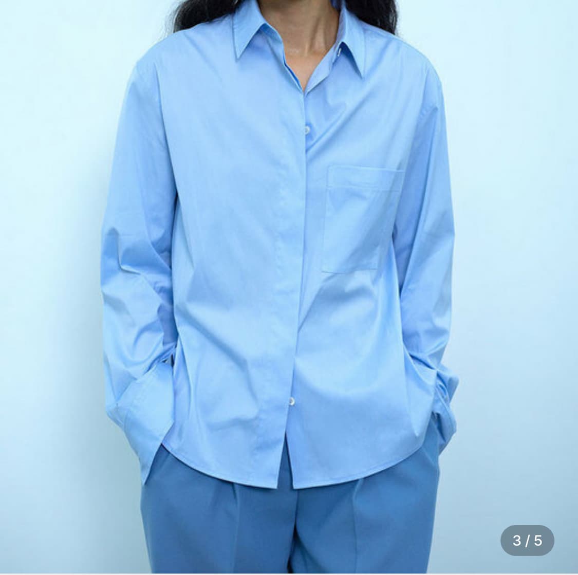 LFM Hidden Button Shirt 상품이미지2