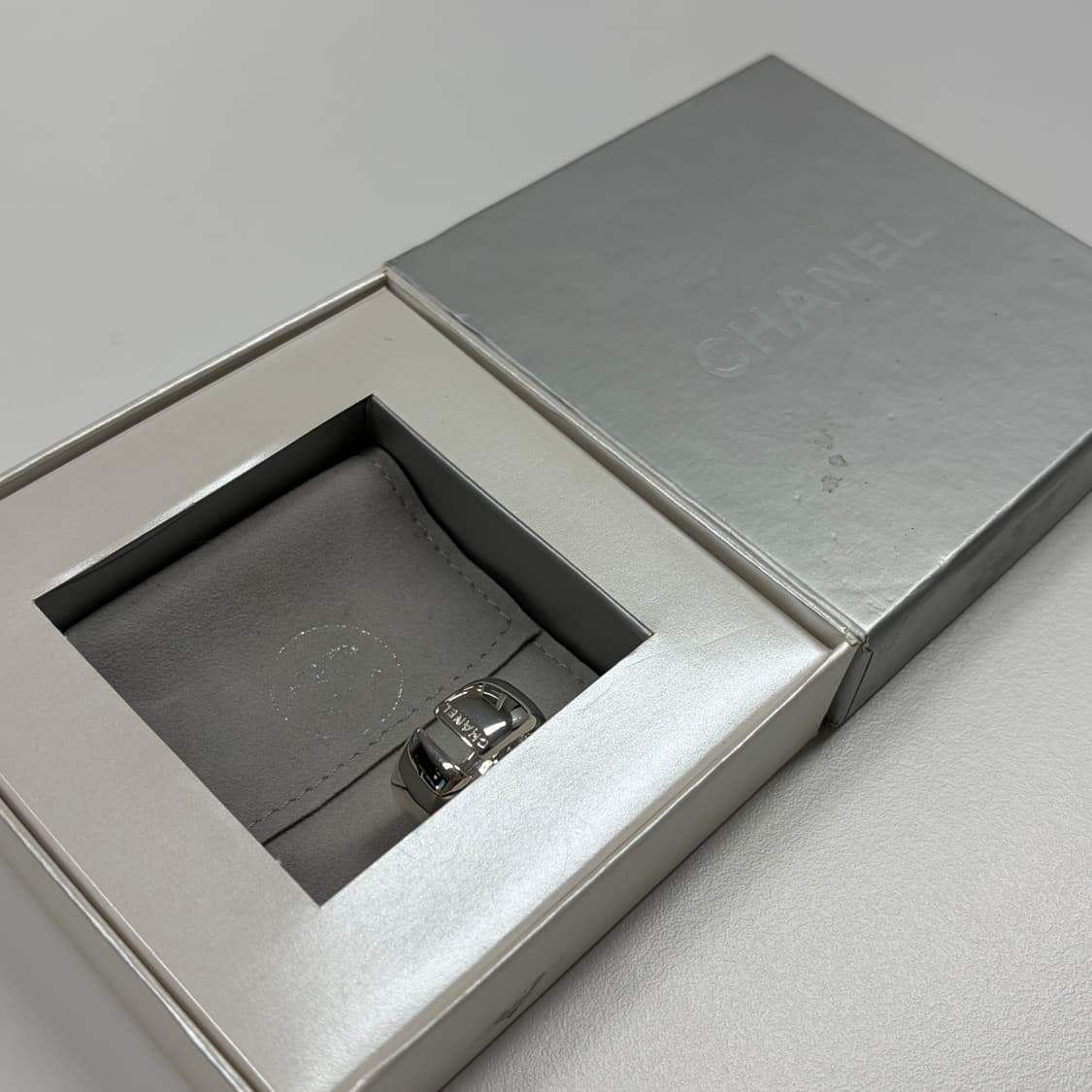 샤넬 볼드링(silver925) 상품이미지9