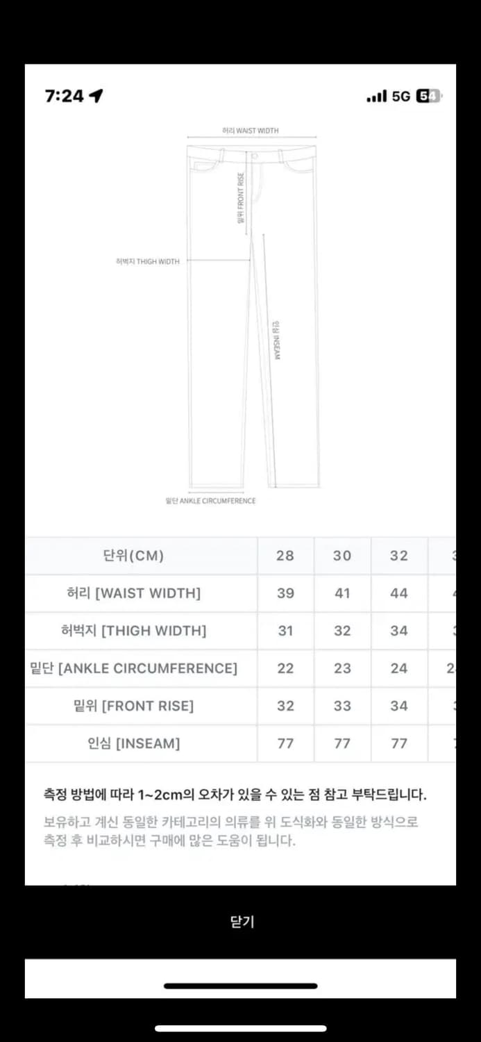 칼하트 랜든팬츠 30 상품이미지3