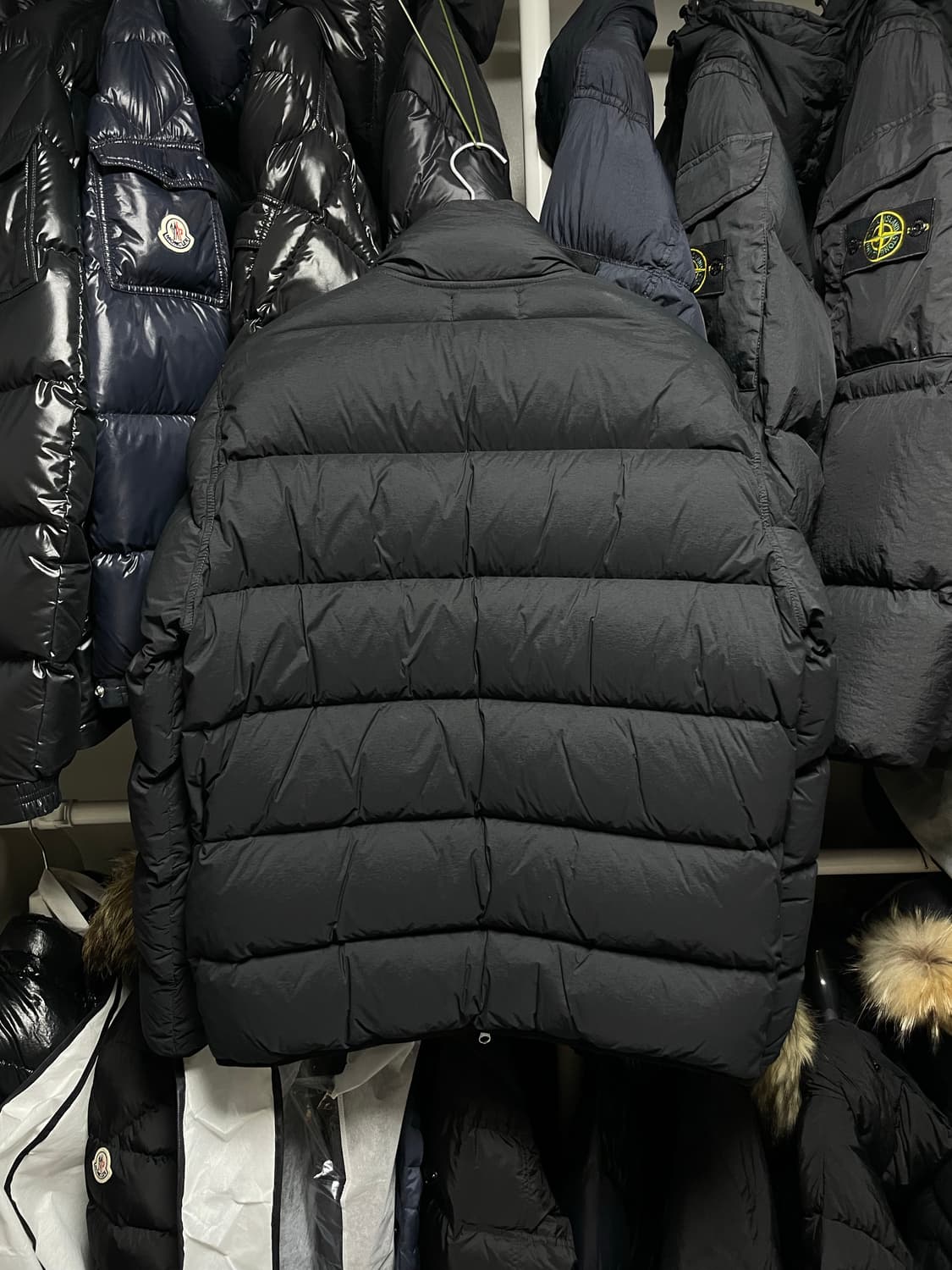 [M사이즈] 24FW 스톤아일랜드 심리스 나일론 다운 패딩 자켓 상품이미지6