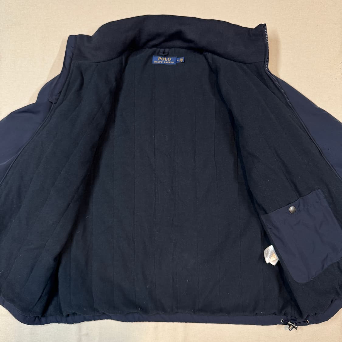 M) 폴로 랄프로렌 네이비 폴리쉘 히든후드 페리 자켓 상품이미지5