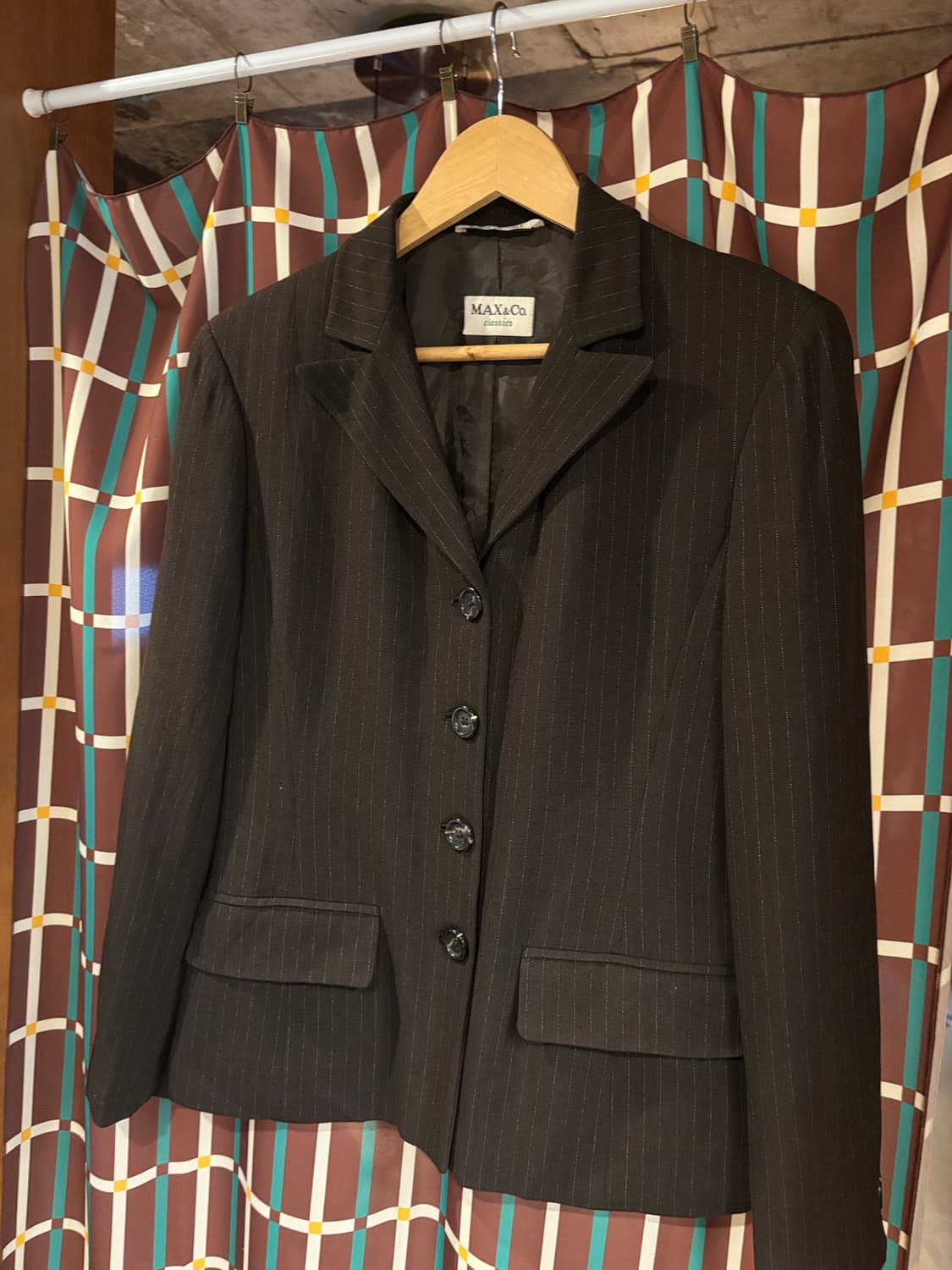 막스마라 막스앤코 스트라이프 자켓 상품이미지3