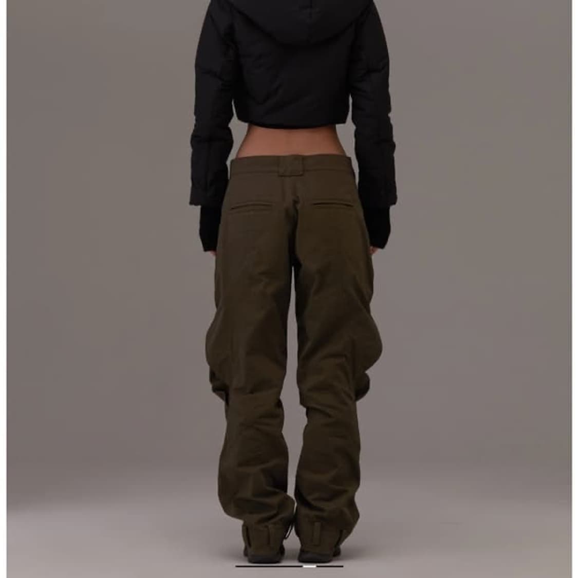 혜인서 23FW 카고팬츠 카키 브라운 상품이미지3