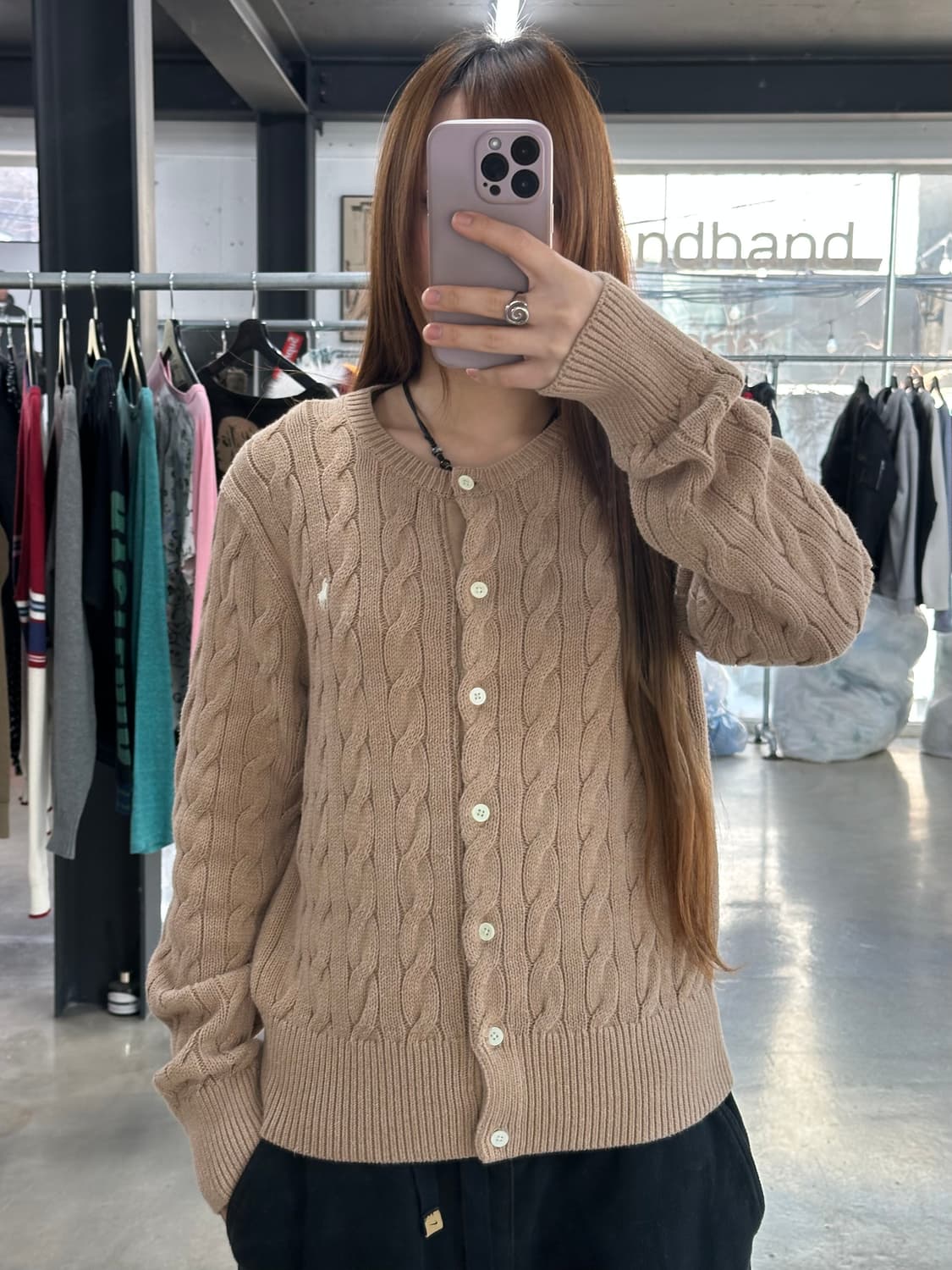 폴로랄프로렌 신형큐알텍 코튼 블랜드 가디건 상품이미지4