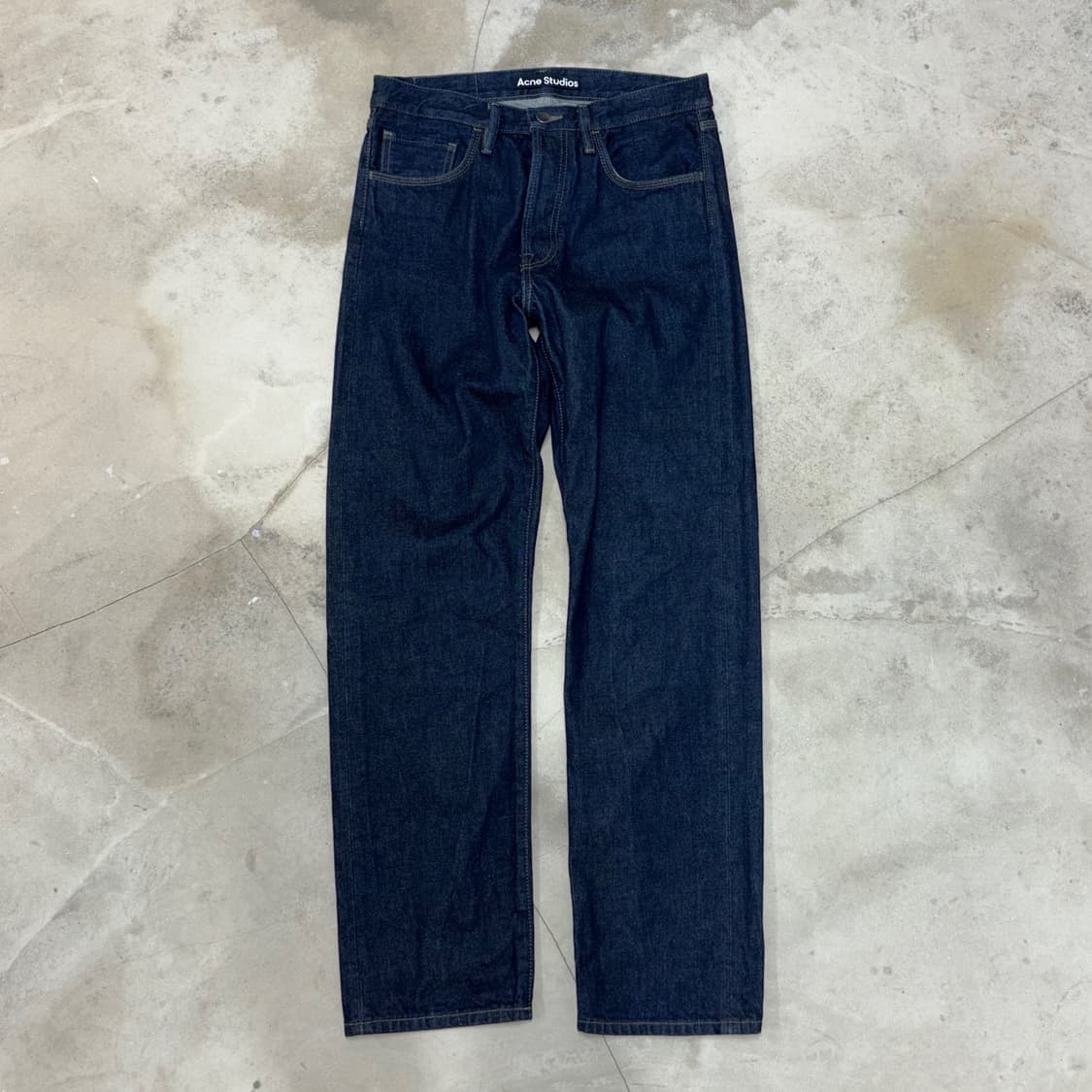 [30x32] Acne Studios Face Logo Denim 상품이미지1