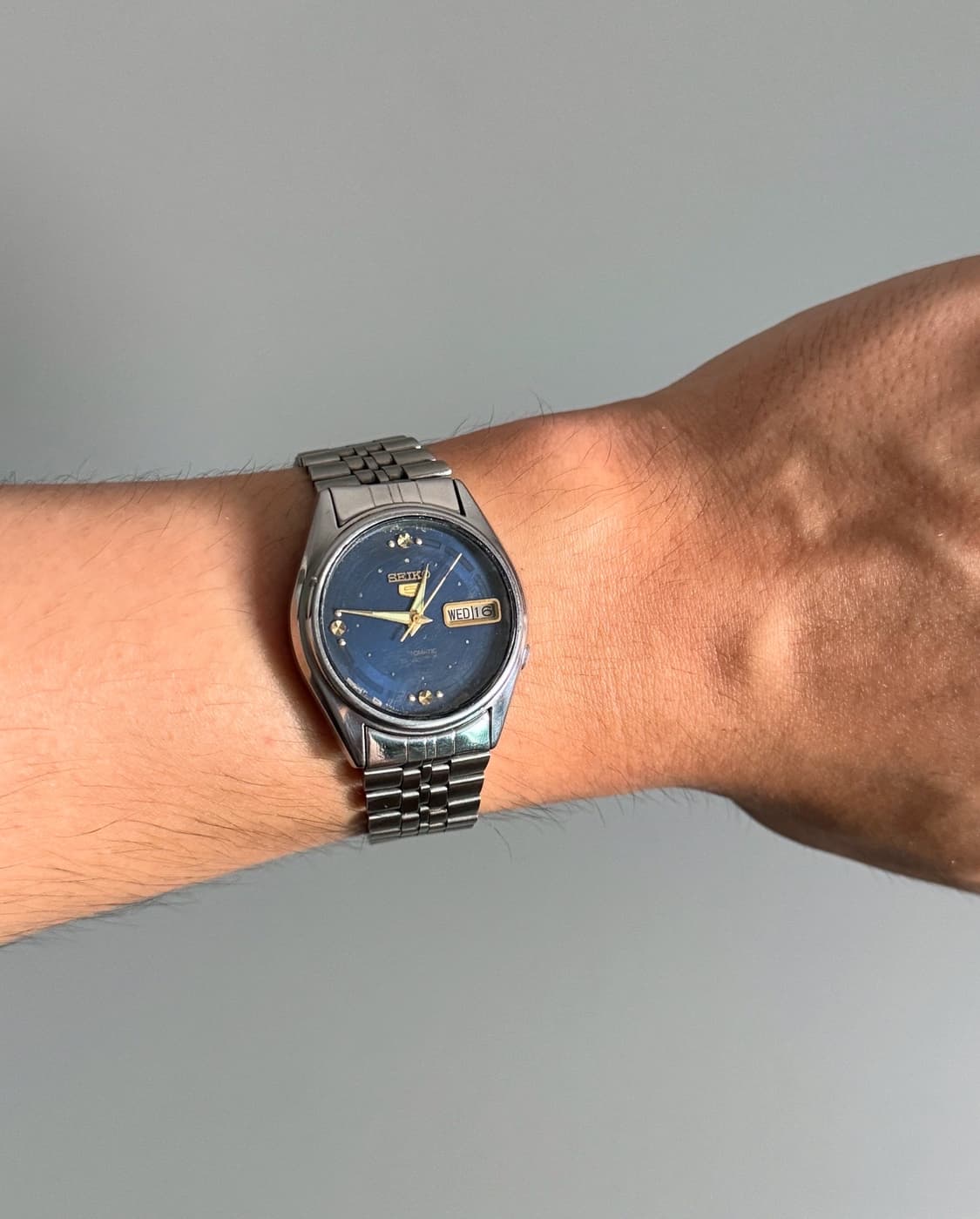vintage SEIKO 5 Automatic metal watch 상품이미지6