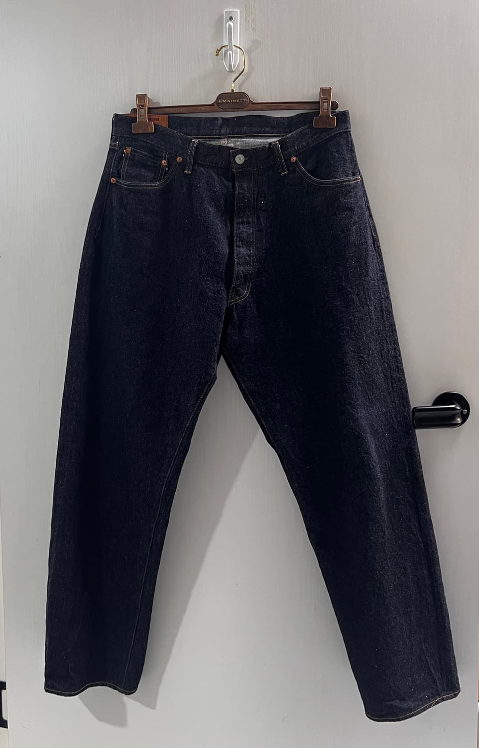 캡틴선샤인 5P zipper front denim (one washed) 상품이미지1