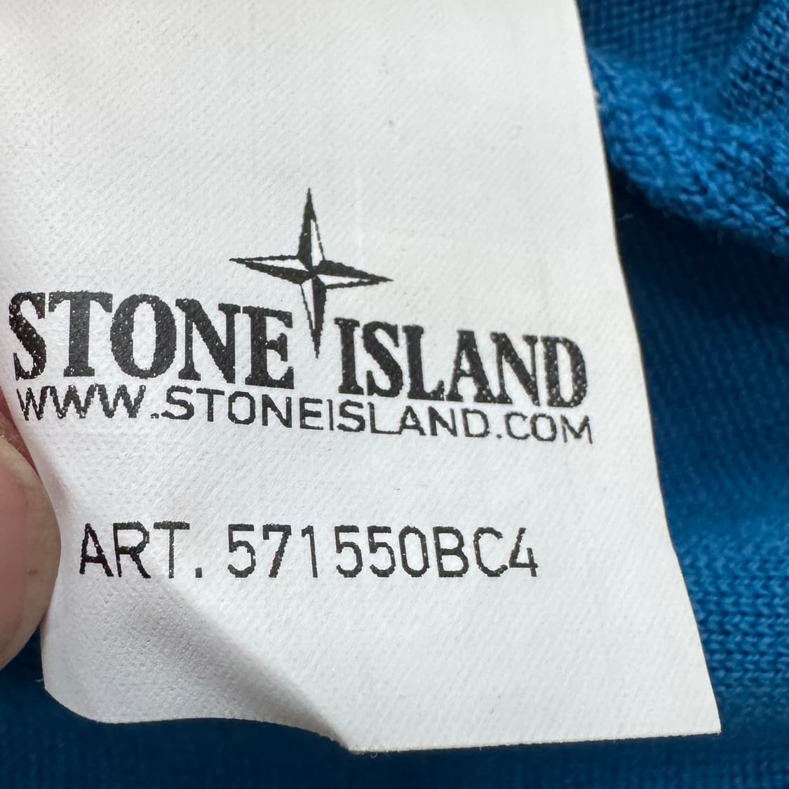 스톤아일랜드 니트 블루 상품이미지10