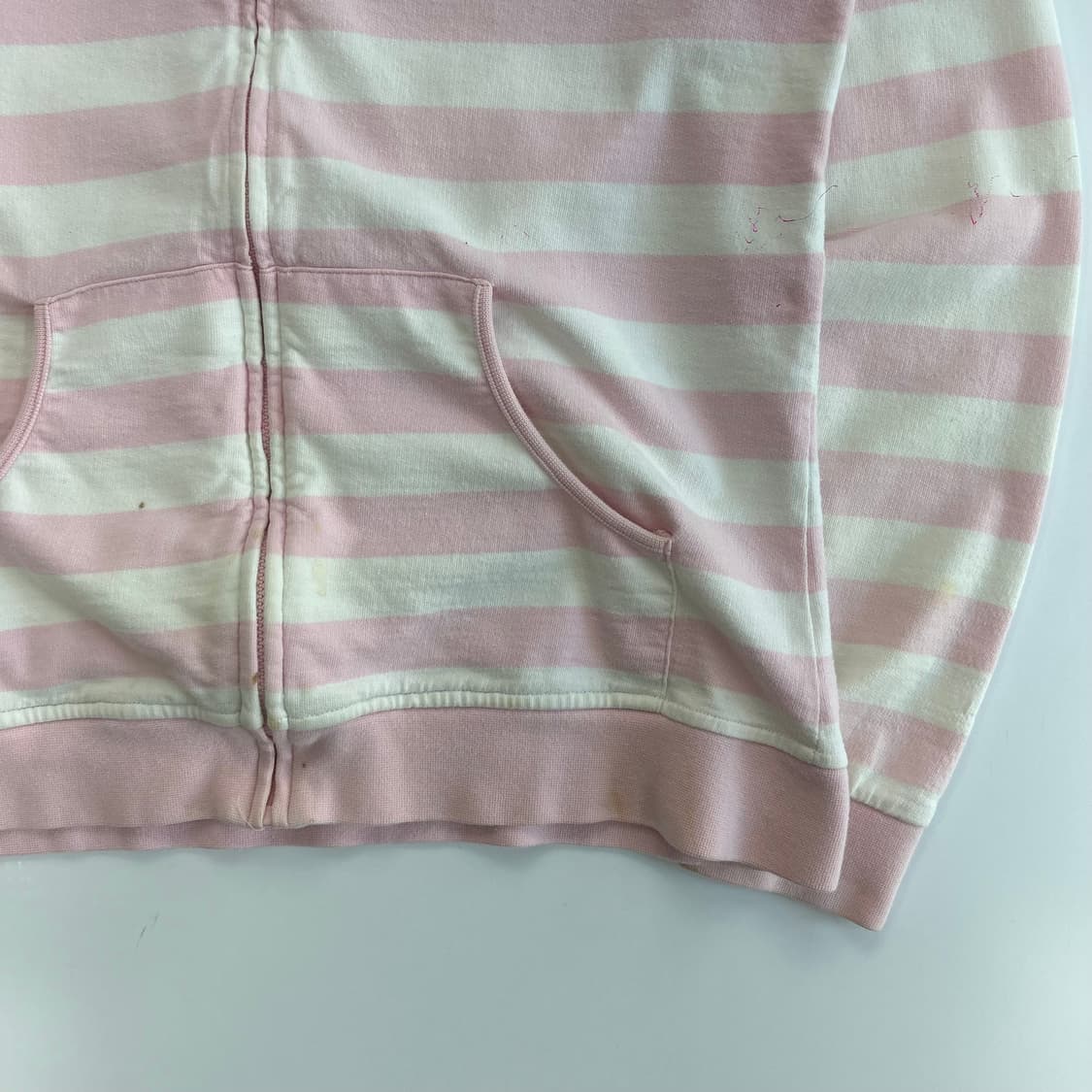 Polo 폴로 핑크포니 스트라이프 후드집업 상품이미지5