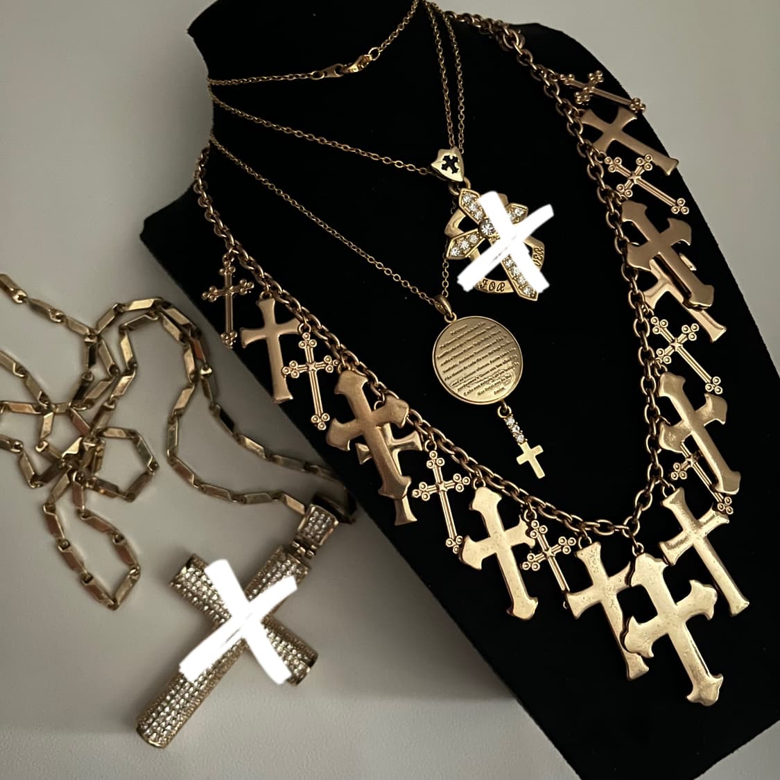 빈티지 악세서리 목걸이 팔찌 반지 갸루 펑크 체인 락시크 상품이미지6