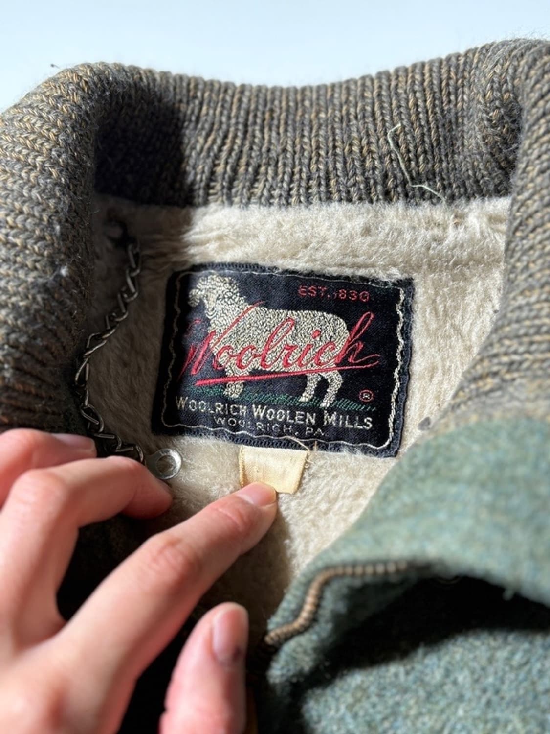 105) 60's 울리치 쉐르파 라이닝 자켓 상품이미지2