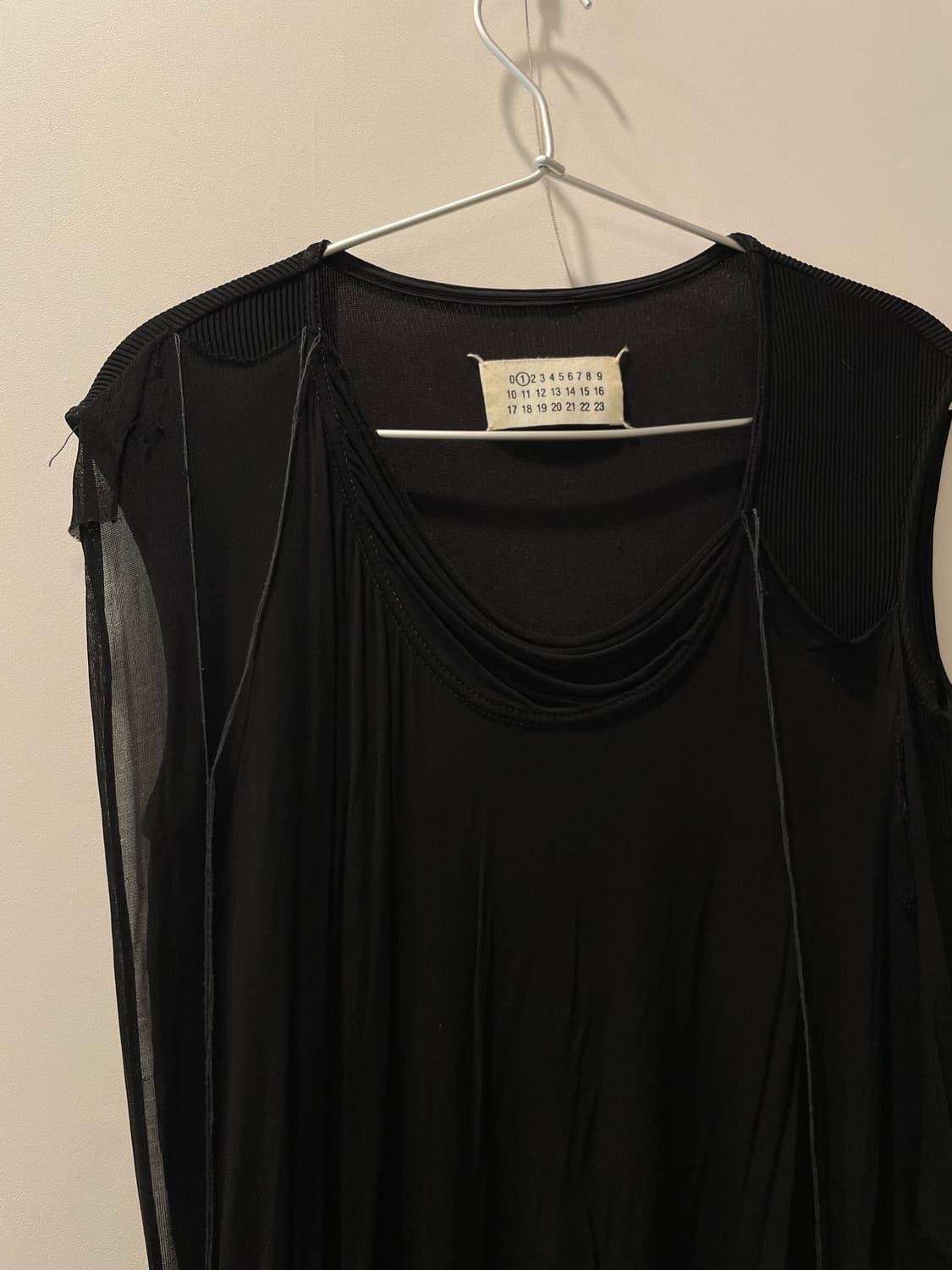 Maison margiela raw edge 디테일 원피스 상품이미지3