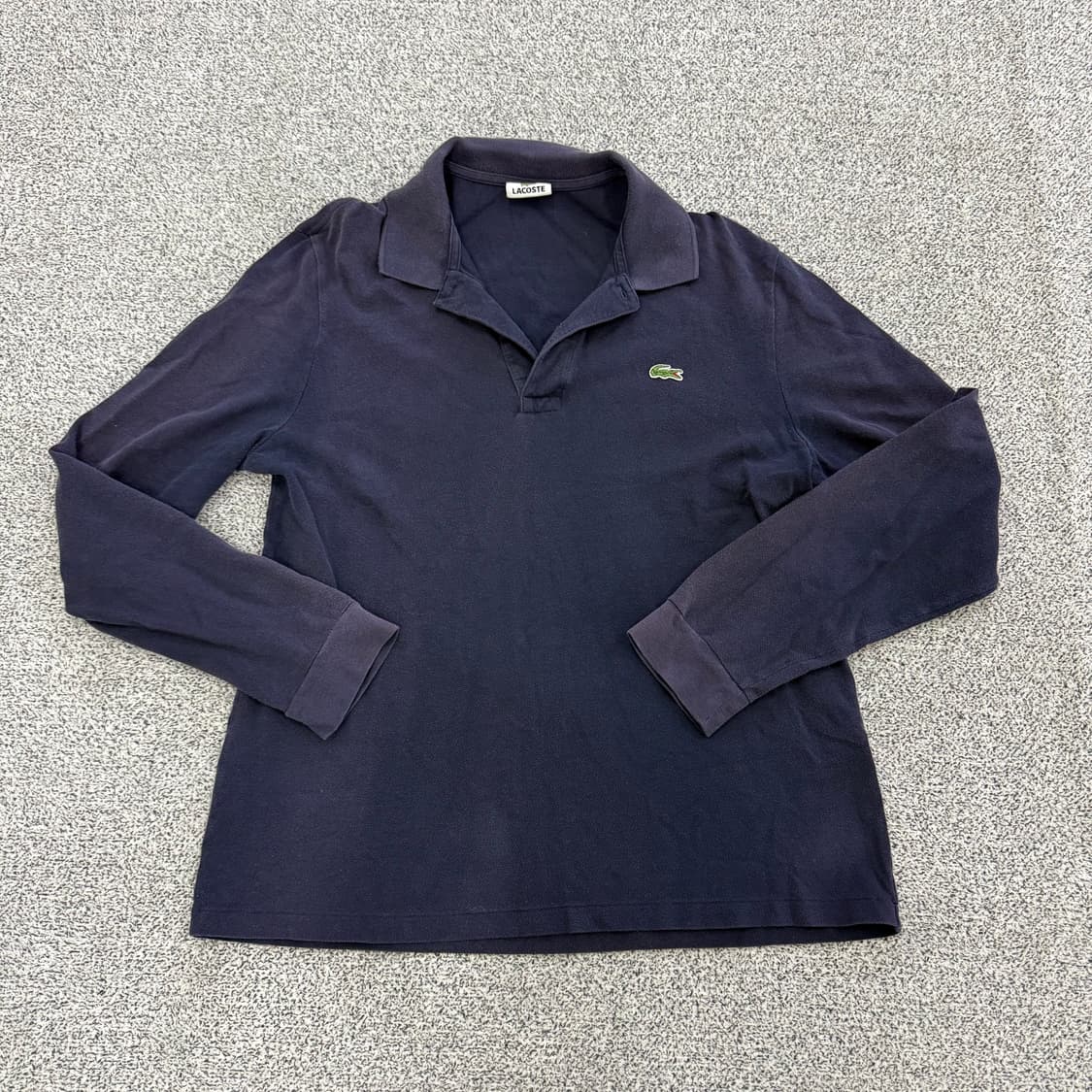 [100] 라코스테 오픈카라 긴팔 폴로티 0109T1 상품이미지1