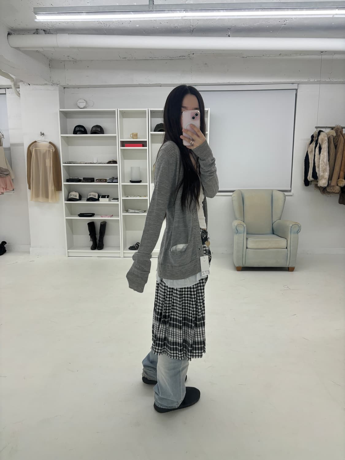 Sacai luck cardigan 상품이미지7