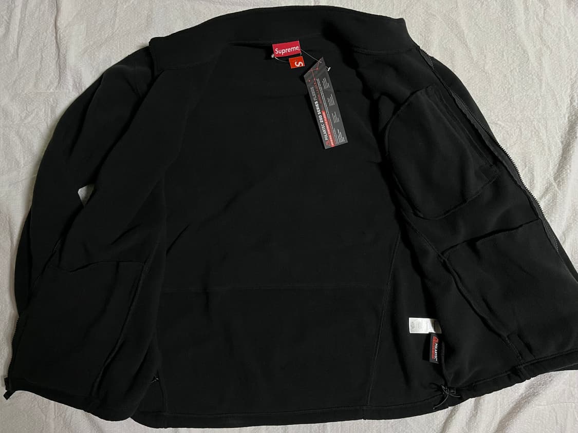 (새상품)(XL)슈프림 폴라텍 집 자켓 (블랙) 플리스 상품이미지8