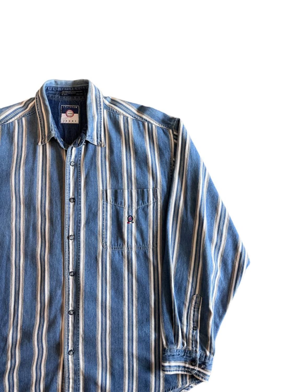 콜리세움 스트라이프 셔츠 상품이미지3