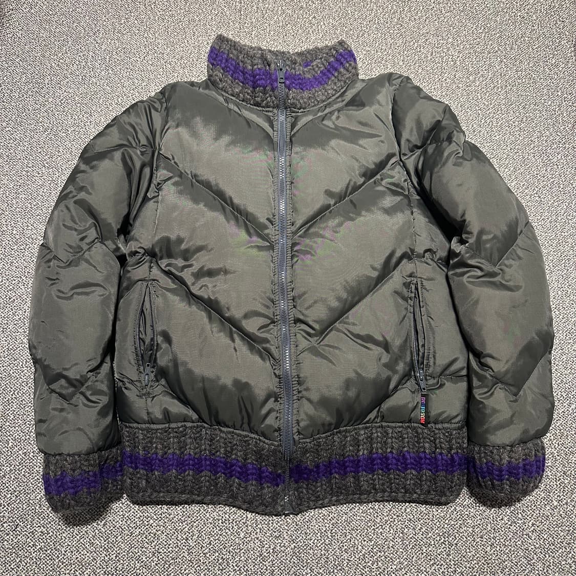 ROSEBUD 캐나다 덕다운 니트 패딩 2 사이즈 상품이미지2