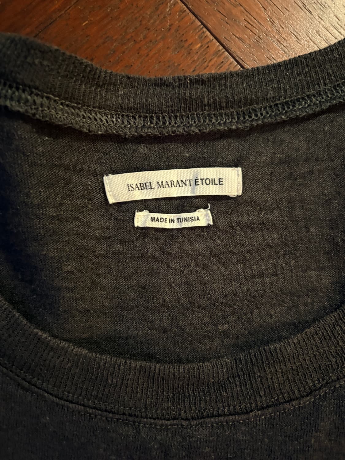 Isabel Marant Étoile 로고 그래픽 린넨 티셔츠 상품이미지3