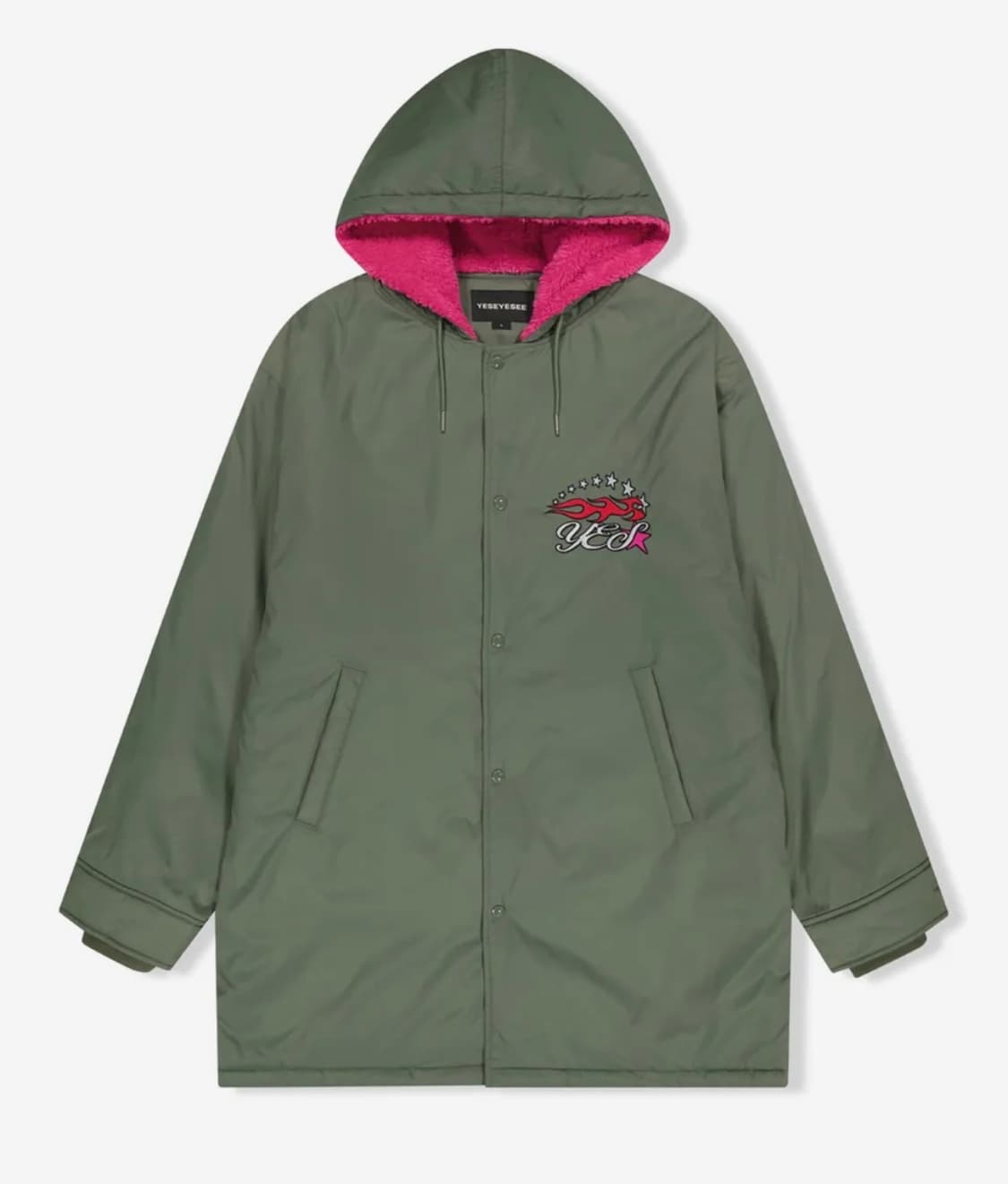 구함)예스아이씨 Hairy Lining Long Parka 헤어리 롱파카 상품이미지1