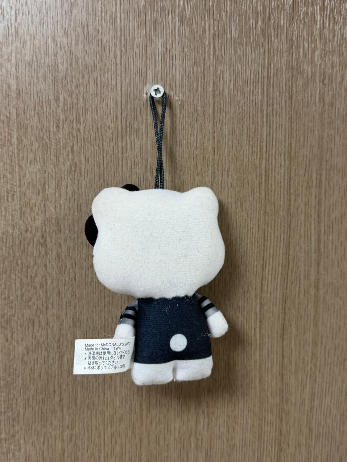 헬로키티 맥도날드 50주년 흑백키티 상품이미지2