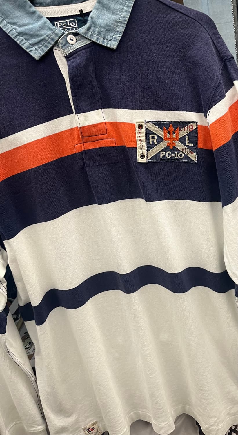 폴로 랄프로렌 스트라이프 럭비 긴팔티 상품이미지4