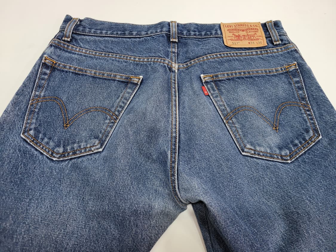 LEVI'S 08S 리바이스 517 부츠컷 워싱 데님 청바지 / 남 34 상품이미지3