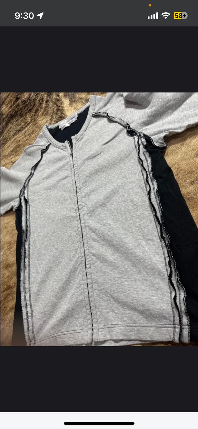 꼼데가르송 셔츠 디컨스트 집업 상품이미지5