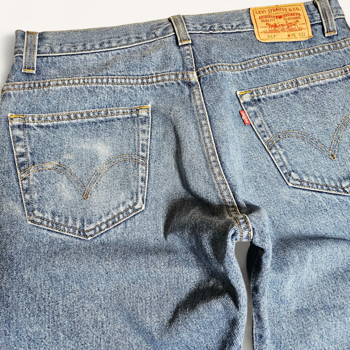 [36X32][리바이스]00's 517™디스트로이드 부츠컷 데님 상품이미지4
