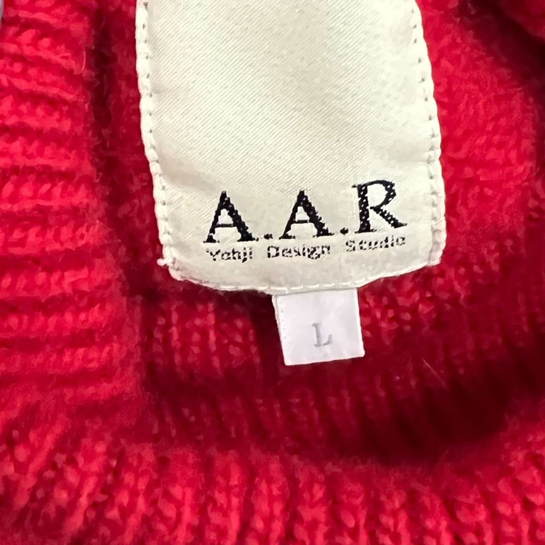 A.A.R. 요지야마모토 울 스웨터 v0951 상품이미지5