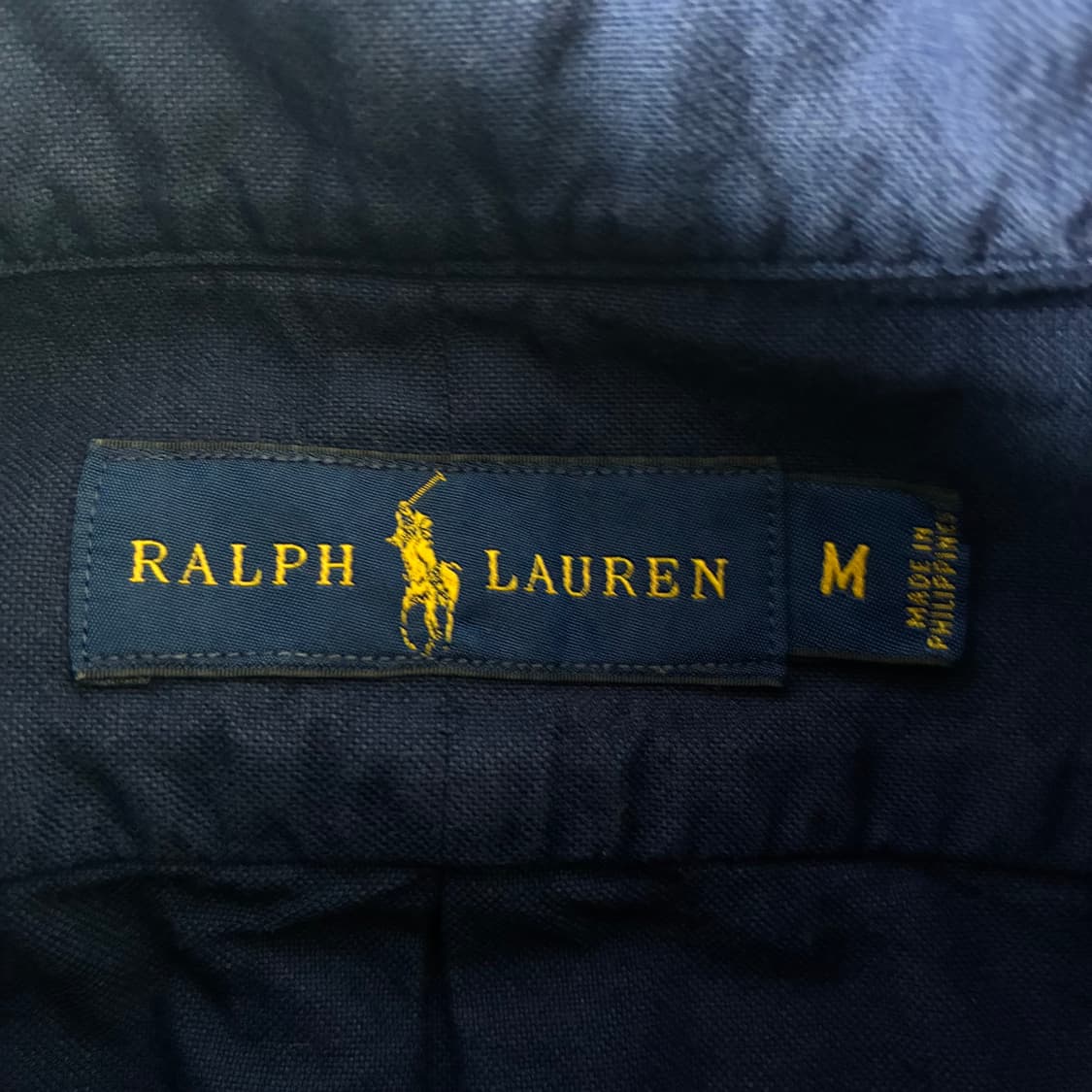 Polo 폴로 랄프로렌 네이비 옥스포드 셔츠 상품이미지4