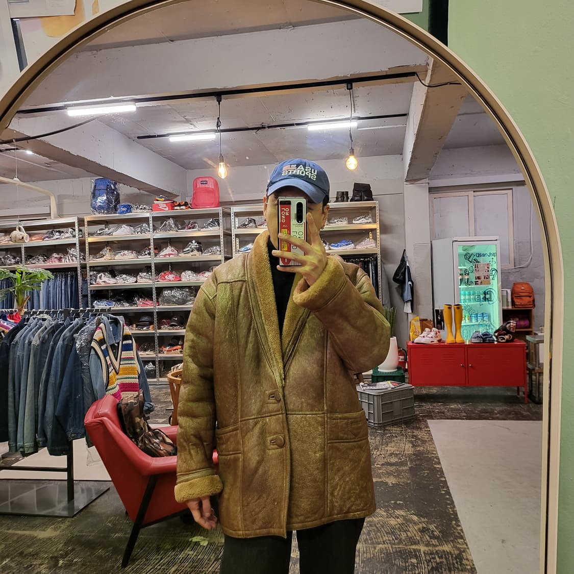 리얼 레더 무스탕 자켓 (88) 상품이미지8