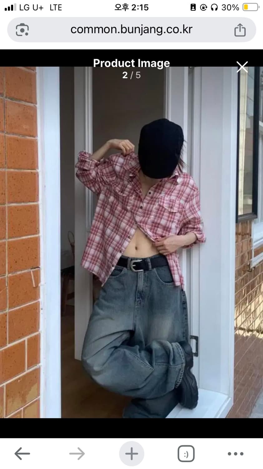 릿킴 레드체크셔츠 자켓 삽니다 상품이미지2