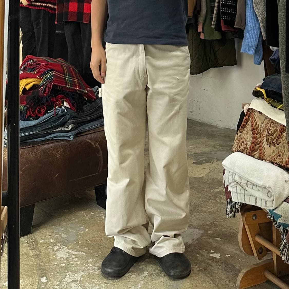 (착용컷) 카펜터 팬츠 (남성용 31.5) 상품이미지3