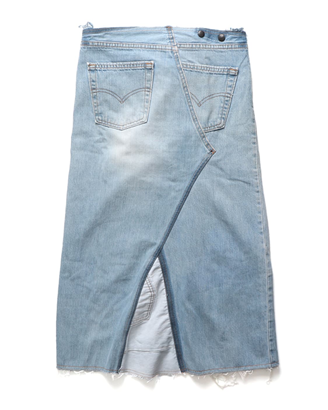 Rebuild by Needles Remake Denim Skirt 상품이미지4