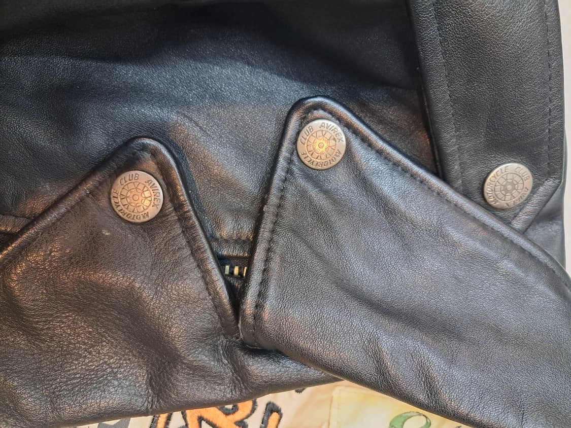 Avirex 바이크 가죽 자켓 상품이미지4