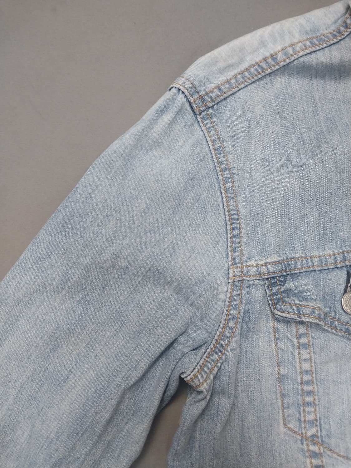 [M] 리바이스 연청 셔츠형 데님 트러커 자켓 타입3 상품이미지4