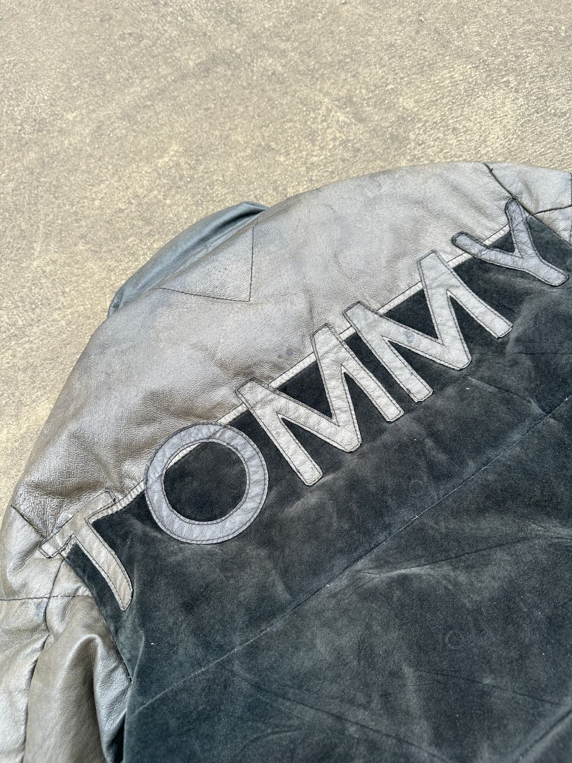 Tommy 타미힐피거 가죽 패딩 자켓 XL 상품이미지8
