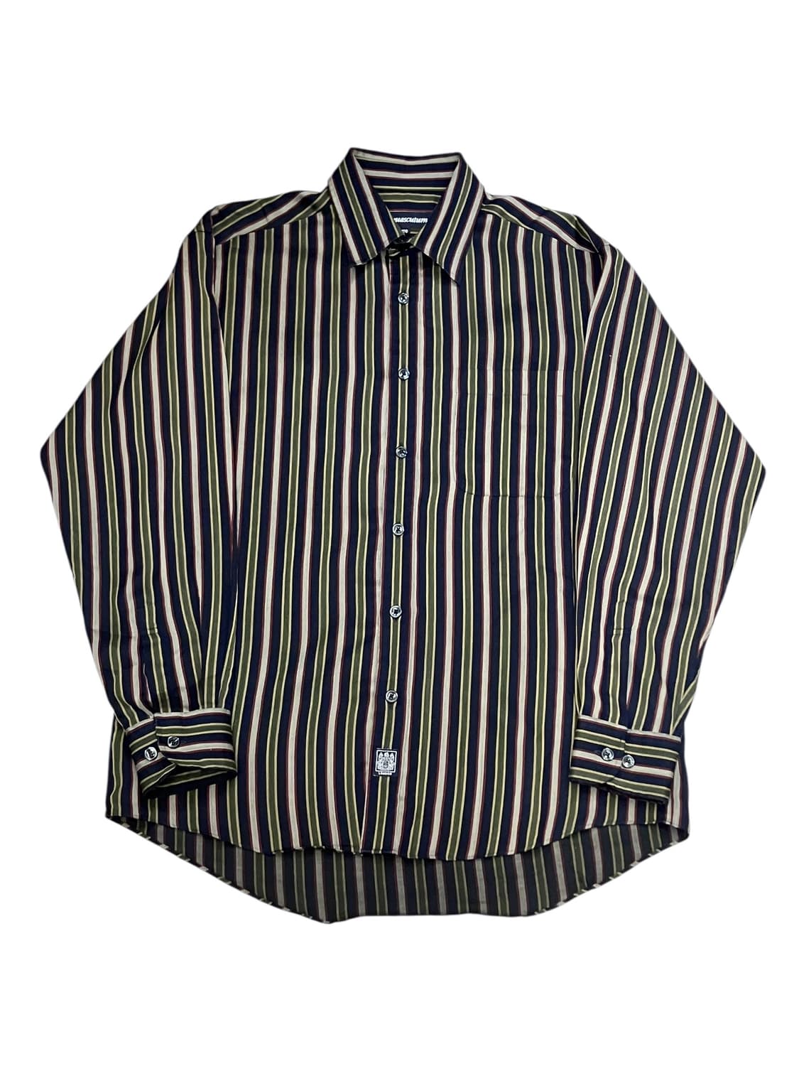 아쿠아스큐텀 스트라이프 셔츠 100 #csz3373 상품이미지3