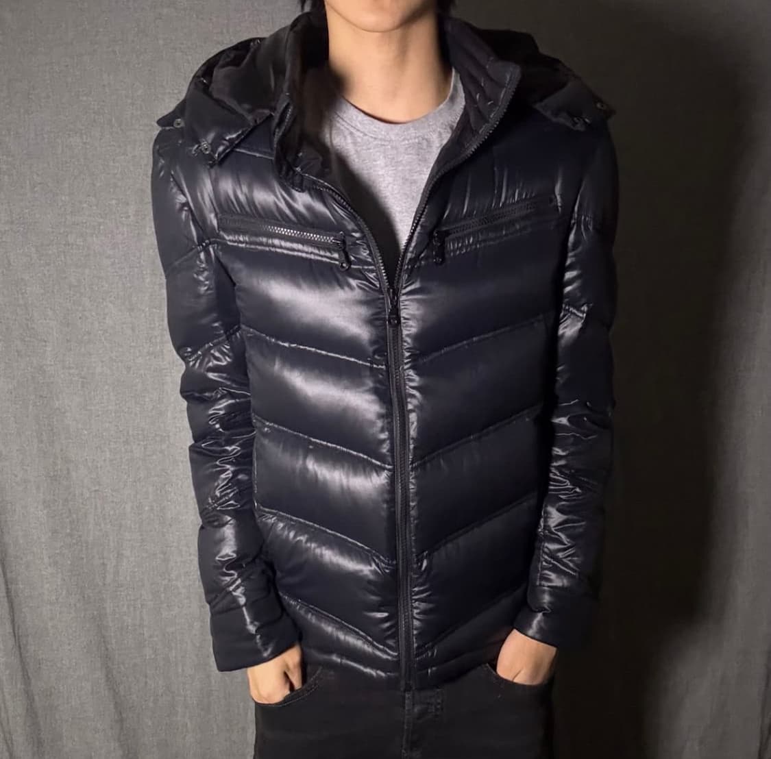 프리미엄 다운 Y2K Sorridere 패딩 상품이미지1