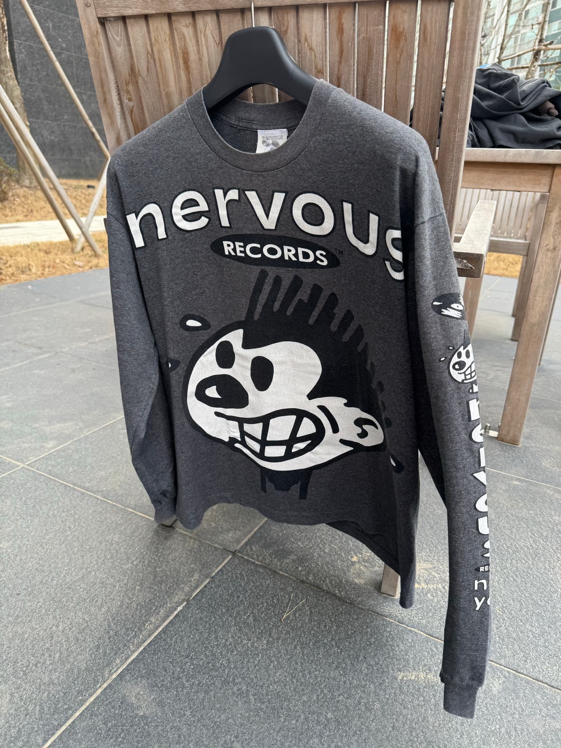 90s 너버스레코즈 티셔츠 상품이미지1