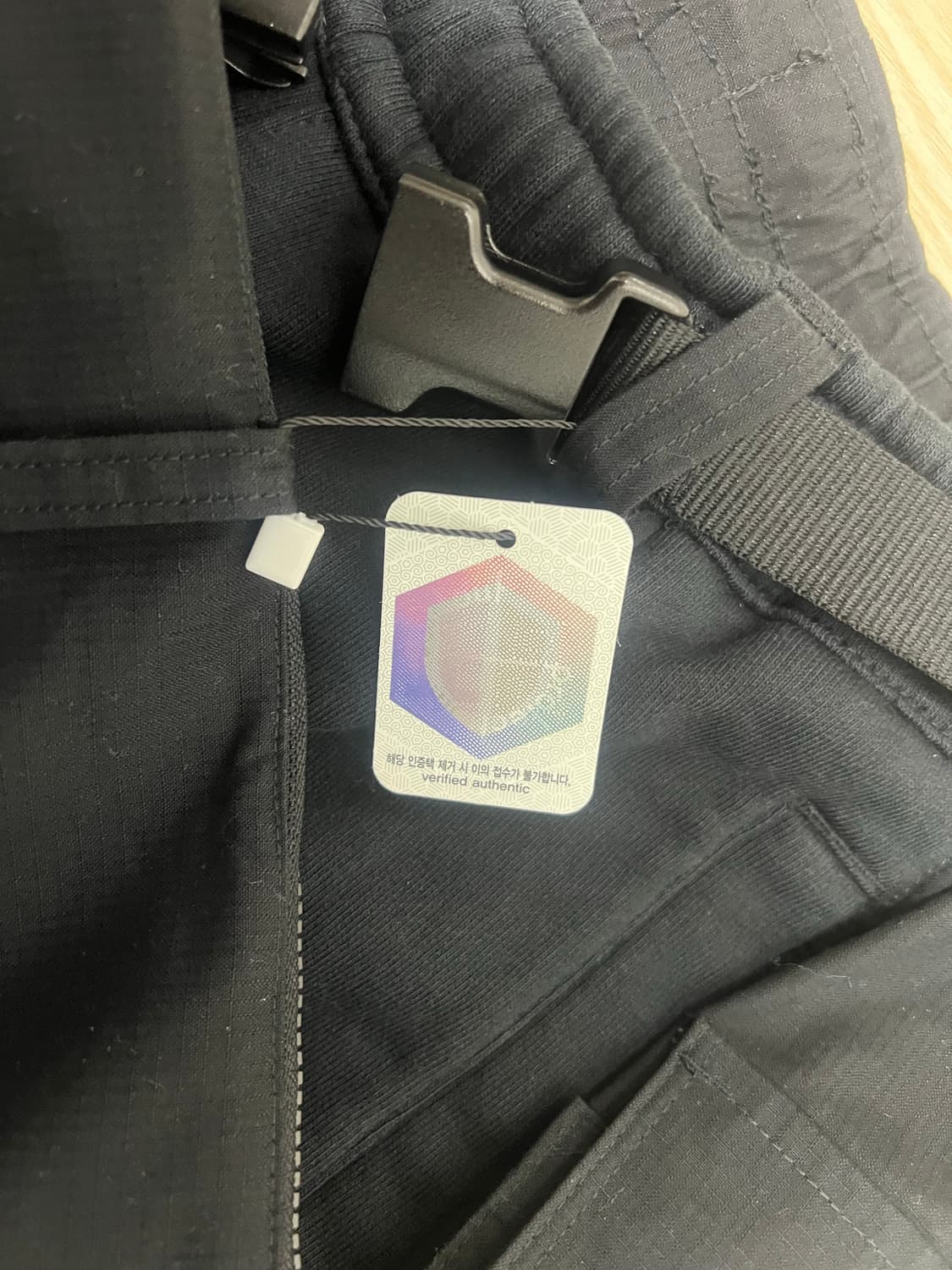 나이키 피스마이너스원 카고 팬츠 블랙 S 새상품 상품이미지6